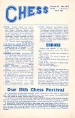 CHESS (GB) / 1964/65vol 30, no 481/482