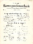 SVENSKT KORRESPONDENSSCHACK / 1940 
vol 3, no 2