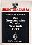 1924 - ALJECHIN / NEW YORK       LASKER
5.ed