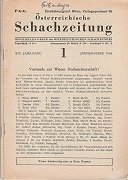 STERREICHISCHE SCHACHZEITUNG / 1965 vol 14, compl.,