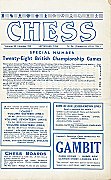 CHESS (GB) / 1954/55 vol 20, no 229-252 compl.,