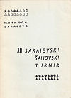 1969 - BOOKLET / SARAJEVO           1. KORCHNOI, paper