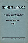 TIDSKRIFT FÖR SCHACK / 1912 
vol 18, no 6