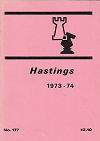 1973 - CHESS PLAYER / HASTINGS1973/74,  1. TAL, paper