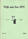 1972 - CHESS PLAYER / WIJK AANZEE  1. PORTISCH, paper