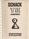 1969 - BERGLUND / STOCKHOLMJUNIOR - VM, 1. KARPOV, paper