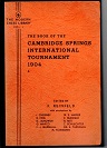 1904 - REINFELD / CAMBRIDGESPRINGS, orig.hardcover, good cond.