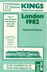 1982 - KEENE / LONDON           1-2. ULF ANDERSSON/KARPOV