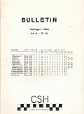 1986 - TYSK BULLETIN / SOLINGEN                   HBNER