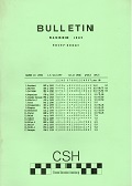 1987 - JUG. BULLETIN / ZAGREB         KORCHNOI