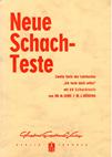 EUWE/MÜHRING / NEUE SCHACH-
TESTE, paper
