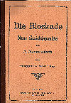 NIMZOWITSCH / DIE BLOCKADE,
paper, Reprint 1976
