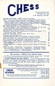 CHESS (GB) / 1956/57 vol 22, no 277-278