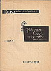 KOTVA / PREBOR CSSR 1963-65 JURYREPORT, paper