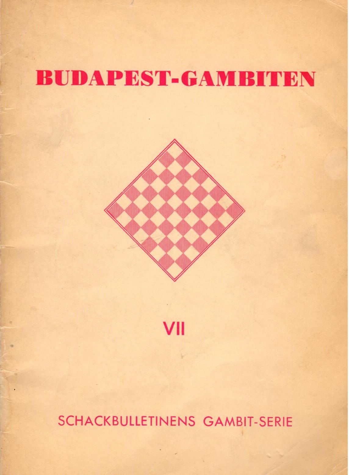 HILDEBRAND / BUDAPEST-GAMBITEN, 2.ed, paper