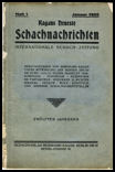 KAGANS NEUESTE SCHACH-NACHRICHTEN / 1932 Heft 1