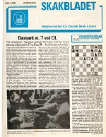 SKAKBLADET / 1979 vol 75, no 1-11, 
compl.,