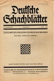 DEUTSCHE SCHACHBLÄTTER / 1934 vol 23, no 7