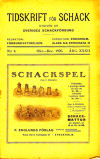 TIDSKRIFT FÖR SCHACK / 1926 
vol 32, compl.,