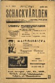 SCHACKVRLDEN / 1943 vol 20, compl.,