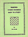 SMITH / MAKING CHESS ENDINGS EASY TO STUDY, paper